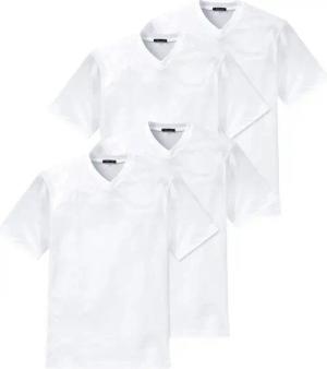 Schiesser T-Shirt American Shirt (4-tlg) unterziehshirt unterhemd kurzarm