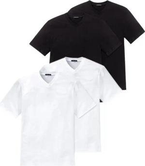 Schiesser T-Shirt American Shirt (4-tlg) unterziehshirt unterhemd kurzarm