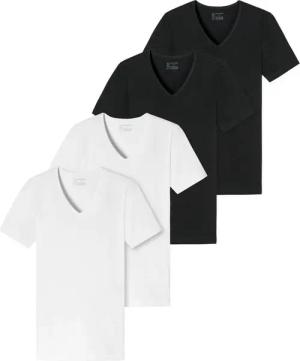 Schiesser T-Shirt V-Ausschnitt, kurzarm, im 4er Pack