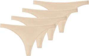 Schiesser T-String 4er Pack 95/5 Organic (Spar-Set, 4-St) String - Baumwolle - Besonders flache Nähte und supersofter Bund 