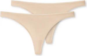 Schiesser T-String 95/5 (2er-Pack) mit besonders flachen Nähten