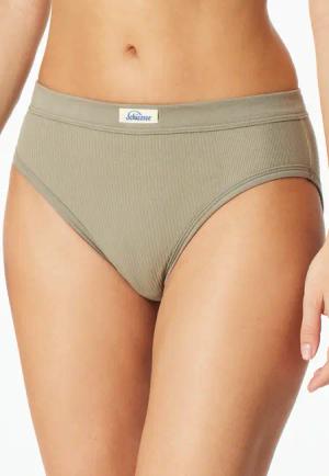 Schiesser Taillenslip "Revival Kollektion" Traditionelles, gewebtes Schiesser-Logo am Bund