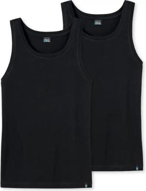 Schiesser Unterhemd 2er Pack Long Life Cotton (Spar-Set, 2-St) Unterhemd / Tanktop - Baumwolle