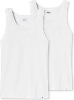 Schiesser Unterhemd 2er Pack Long Life Cotton (Spar-Set, 2-St) Unterhemd / Tanktop - Baumwolle