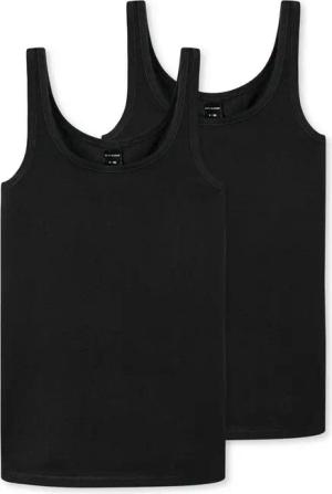 Schiesser Unterhemd 2er Pack Teens Girls 95/5 Organic Cotton (Spar-Set, 2-St) Unterhemd / Top - Baumwolle - Arm- und Halsausschnitt mit Einfass