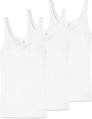 Schiesser Unterhemd 3er Pack Hemdchenkonzept (Spar-Set, 3-St) Unterhemd / Top - Baumwolle - Atmungsaktiv