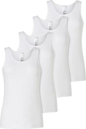 Schiesser Unterhemd 4er Pack 95/5 Modern Cotton (Spar-Set) Unterhemd / Top - Baumwolle - Atmungsaktiv