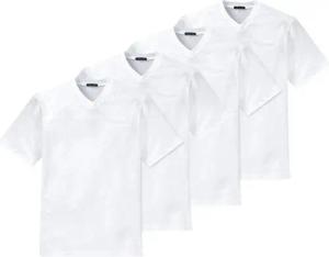 Schiesser Unterhemd 4er Pack American (Spar-Set, 4-St) Unterhemd / Shirt Kurzarm - Baumwolle