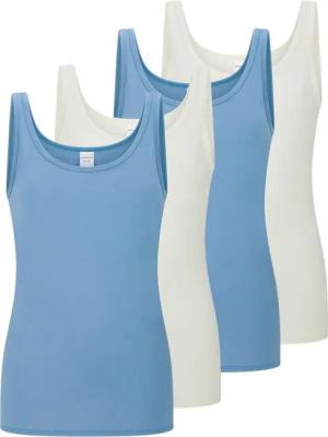 Schiesser Unterhemd 4er Pack Modal Essentials (Spar-Set, 4-St) Unterhemd / Top - Atmungsaktiv