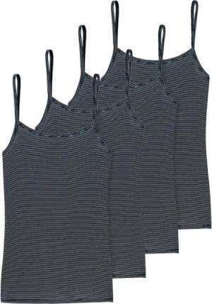 Schiesser Unterhemd 4er Pack Modal Essentials (Spar-Set) Spaghetti Top - Hals- und Armausschnitt mit feinem Einfass