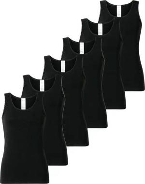 Schiesser Unterhemd 6er Pack 95/5 Modern Cotton (Spar-Set, 6-St) Unterhemd / Top - Baumwolle - Atmungsaktiv