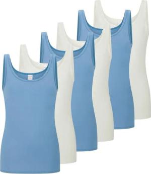 Schiesser Unterhemd 6er Pack Modal Essentials (Spar-Set, 6-St) Unterhemd / Top - Atmungsaktiv