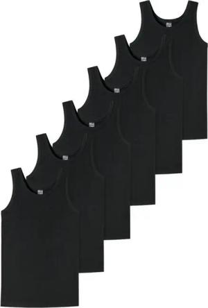 Schiesser Unterhemd 6er Pack Teens Boys 95/5 Organic Cotton (Spar-Set, 6-St) Unterhemd / Tanktop - Baumwolle - Runder Halsausschnitt