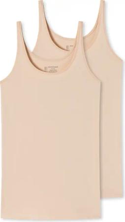 Schiesser Unterhemd "95/5" 2er-Pack, mit elastischer Single-Jersey-Qualität