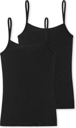 Schiesser Unterhemd Modal Essentials (2-St) sehr weich, formstabiles temperaturausgleichendes Material im 2er Pack