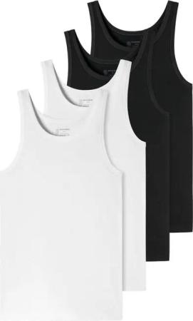 Schiesser Unterhemd Organic Cotton (Mehrpack, 2-St) mit Bio-Baumwolle, hochwertig, Organic Cotton 95/5 im 4er Pack