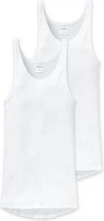 Schiesser Unterhemd Original Classics (2er Pack) mit etwas längerer Rückenpartie