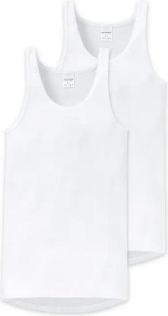 Schiesser Unterhemd Original Classics (2er Pack) mit etwas längerer Rückenpartie