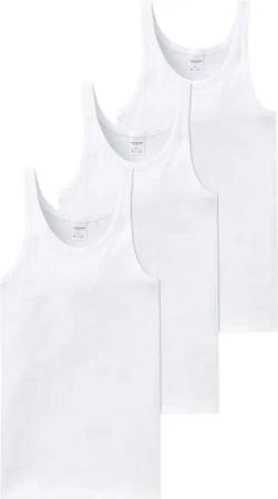 Schiesser Unterhemd Original Classics (3er-Pack) mit Markenlabel