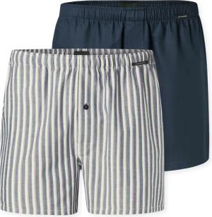 Schiesser Weiter Boxer "Boxershorts Multipacks" 2er Pack, mit Eingriff, Knopf