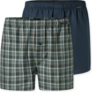 Schiesser Weiter Boxer Boxershorts Multipacks (2er Pack) mit Eingriff, Knopf