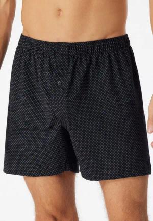 Schiesser Weiter Boxer Cotton Casual mit Eingriff, gepunktet