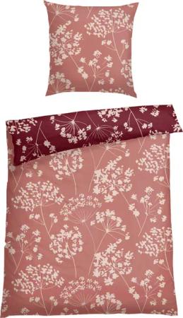 Schiesser Wendebettwäsche "Alyssa aus weicher Baumwolle mit feinen Blüten bedruckt" 2 Stk. Made in Green