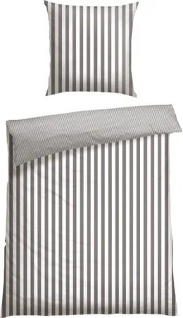 Schiesser Wendebettwäsche "Marie aus weicher Baumwolle und Streifen Allover" 2 Stk. MADE IN GREEN by OEKO-TEX