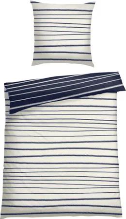 Schiesser Wendebettwäsche "Wesley aus weicher Baumwolle im Streifen-Look" 2 Stk. Made in Green