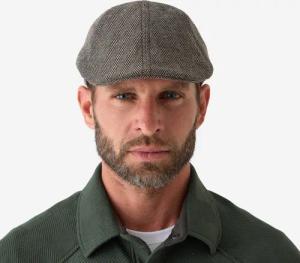 Schirmmütze 500 flach wasserabweisend grau