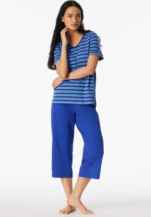Schlafanzug 3/4-lang royal - Casual Essentials 36