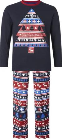 Schlafanzug ERILERT dunkelblau