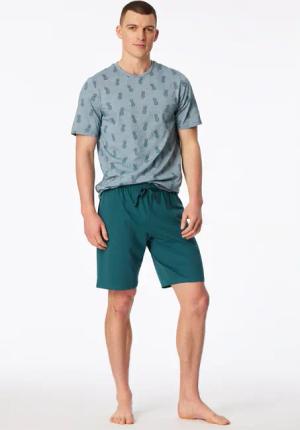 Schlafanzug kurz Ananas grün - 95/5 54