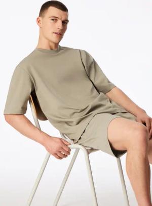 Schlafanzug kurz oversized jade - Modern Nightwear 50