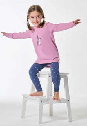 Schlafanzug lang Leggings Paris Maus orchid - Kids Nightwear 98