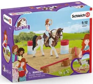 SCHLEICH 42441 Horse Club Hannahs Western-Reitset