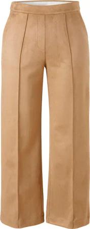 Schlupfhose in Veloursleder-Optik