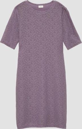 Schmal geschnittenes Kleid aus elastischer Spitze