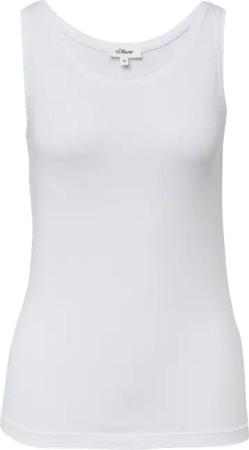 Schmal geschnittenes Tanktop aus Baumwollmix