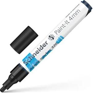 SCHNEIDER 120201 Acrylmarker Paint-It 320 4mm schwarz