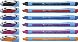 Schneider Kugelschreiber Slider Memo XB 150296, (6-tlg), im Etui, Strichbreite: 0,7 mm (XB)