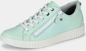 Schnürer mit komfortablem Reißverschluss - mint - Gr. 36 von Goldner Fashion