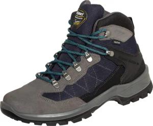 Schnürstiefel anthrazit/blau Gritex Gr. 36