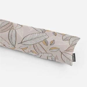 SCHÖNER LEBEN. Zugluftstopper SCHÖNER LEBEN. Zugluftstopper Neflier Blätter abstrakt natur gold, handmade