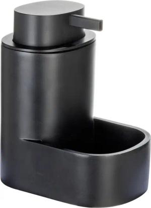 SCHÖNER WOHNEN-Kollektion Seifenspender SHILA, Spülmittelspender aus Polyresin, mit Schwammablage, 400 ml