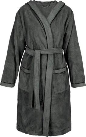 SCHÖNER WOHNEN-Kollektion Unisex-Bademantel SELECT Bademantel, kniebedeckend, 50% Baumwolle, 50% Polyester, Gürtel