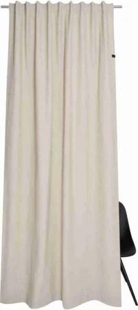 SCHÖNER WOHNEN-Kollektion Vorhang SOLO Blickdichter Schlaufenvorhang (1 St), Mischgewebe, 130 x 250 cm in Ecrue