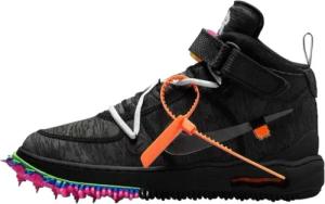 Schuhe  Air Force 1 Mid Off-White Clear Black