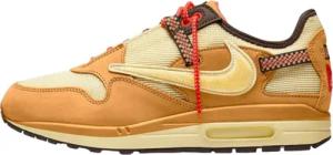 Schuhe  Air Max 1 Travis Scott Cactus Jack Wheat Lemon Drop