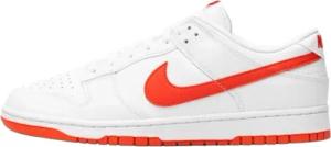 Schuhe  Dunk Low Retro White Picante Red